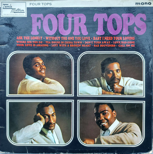Four Tops : Four Tops (LP, Album, Mono)