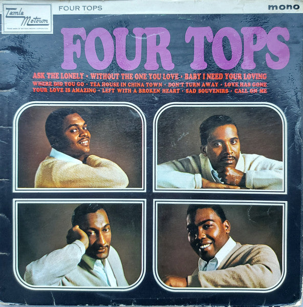 Four Tops : Four Tops (LP, Album, Mono)