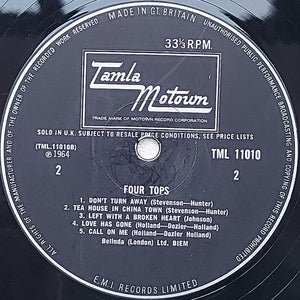 Four Tops : Four Tops (LP, Album, Mono)