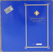 Load image into Gallery viewer, Depeche Mode : Get The Balance Right And Live Tracks (12", Ltd, Num)
