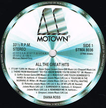 Load image into Gallery viewer, Diana Ross : All The Great Hits (LP, Comp)
