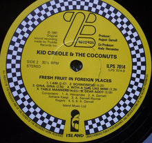 Load image into Gallery viewer, Kid Creole And The Coconuts : Fresh Fruit In Foreign Places (LP, Album, Yel)

