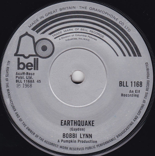 Bobbi Lynn : Earthquake / Opportunity Street (7