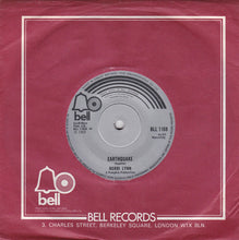 Load image into Gallery viewer, Bobbi Lynn : Earthquake / Opportunity Street (7&quot;, Single, RE, Sol)
