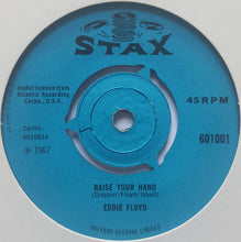 Load image into Gallery viewer, Eddie Floyd : Raise Your Hand (7", Single, 3 P)
