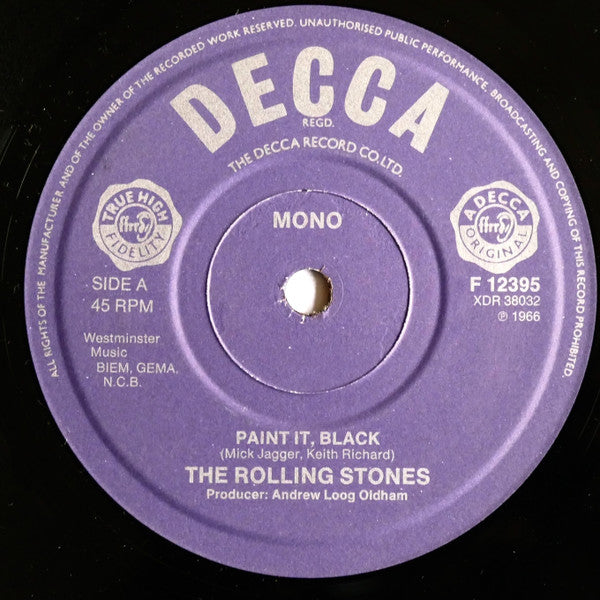 The Rolling Stones : Paint It, Black (7