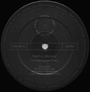 OMD* : Maid Of Orleans (12", Single, Ltd, Met)