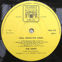 Load image into Gallery viewer, The Kinks : Well Respected Kinks (LP, Comp, Mono, Fli)
