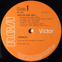Load image into Gallery viewer, Vangelis : Heaven And Hell (LP, Album, Gat)
