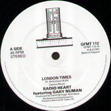 Load image into Gallery viewer, Radio Heart, Gary Numan : London Times (12&quot;, Single + Flexi, 7&quot;, S/Sided)
