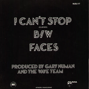 Gary Numan : I Can't Stop (10" + Flexi, 7", S/Sided)