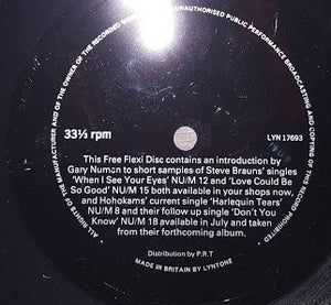 Gary Numan : I Can't Stop (10" + Flexi, 7", S/Sided)