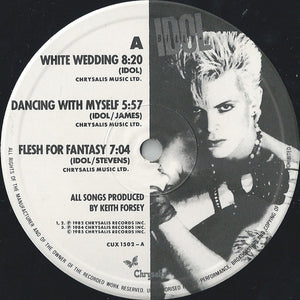 Billy Idol : Vital Idol (LP, Album, Comp, Bla)