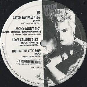 Billy Idol : Vital Idol (LP, Album, Comp, Bla)