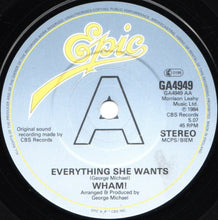Load image into Gallery viewer, Wham! : Last Christmas / Everything She Wants (7", Single, Gat)
