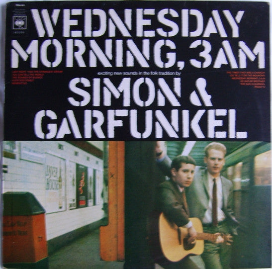 Simon & Garfunkel : Wednesday Morning, 3 A.M. (LP, Album, RP)