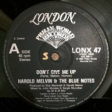 Load image into Gallery viewer, Harold Melvin And The Blue Notes : Don't Give Me Up (12")
