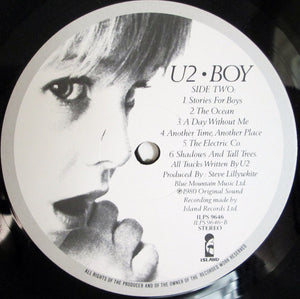 U2 : Boy (LP, Album)