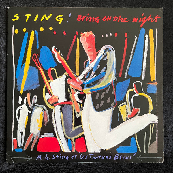 Sting : Bring On The Night (2xLP, Album)