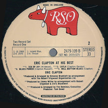 Load image into Gallery viewer, Eric Clapton : At His Best (2xLP, Comp)
