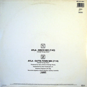 Flash And The Pan* : Ayla (The Mixes) (12", Maxi)