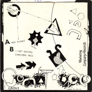 The Com-Sat Angels* : Red Planet (7", EP)