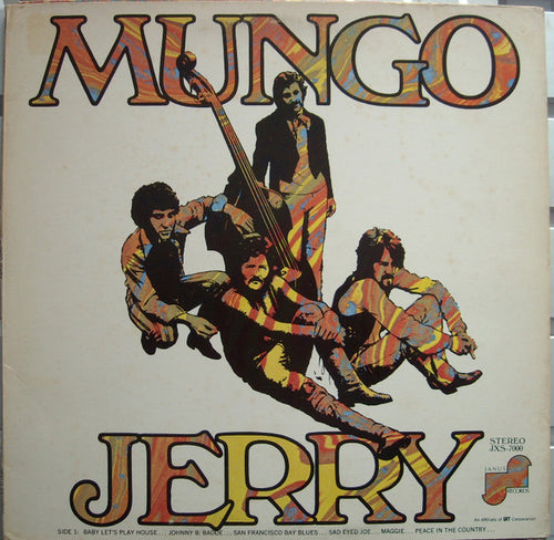 Mungo Jerry : Mungo Jerry (LP, Album)