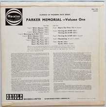 Load image into Gallery viewer, Charlie Parker : Charlie Parker Memorial Volume One (LP, Comp, Mono)
