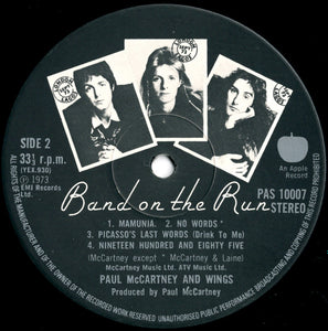 Paul McCartney And Wings* : Band On The Run (LP, Album)