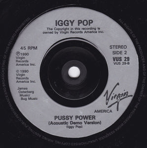 Iggy Pop : Candy (7", Single, Sil)