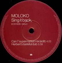 Load image into Gallery viewer, Moloko : Sing It Back (12", Single)
