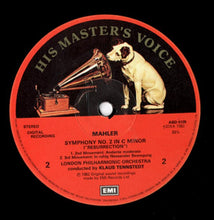 Load image into Gallery viewer, Mahler* - Edith Mathis, Doris Soffel, London Philharmonic Choir, London Philharmonic Orchestra, Klaus Tennstedt : Symphony No. 2 In C Minor 'Resurrection' (2xLP, Album)
