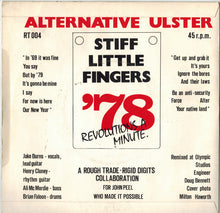 Load image into Gallery viewer, Stiff Little Fingers : Alternative Ulster (7&quot;, Single, Orl)
