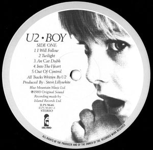 U2 : Boy (LP, Album)