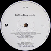 Load image into Gallery viewer, Pet Shop Boys : Actually (LP, Album)
