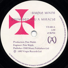 Load image into Gallery viewer, Simple Minds : Promised You A Miracle (7", Single)
