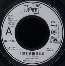 Load image into Gallery viewer, The Jam : Going Underground / The Dreams Of Children (7", Single, Lar)
