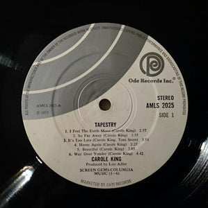 Carole King : Tapestry (LP, Album, Sil)