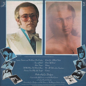 Elton John : Captain Fantastic And The Brown Dirt Cowboy (LP, Album, Gat)