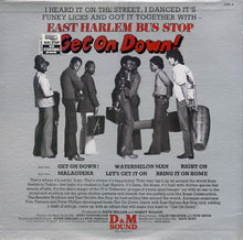 Load image into Gallery viewer, East Harlem Bus Stop : Get On Down! (LP, Album, M/Print)
