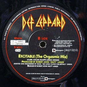 Def Leppard : Love Bites (12", Single)