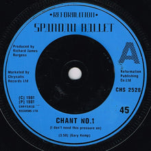 Load image into Gallery viewer, Spandau Ballet : Chant No. 1 (I Don't Need This Pressure On) (7", Single, Blu)
