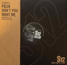 Load image into Gallery viewer, Felix : Don't You Want Me (12", RE, RP)
