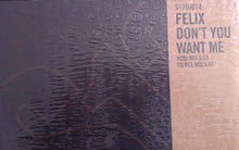 Load image into Gallery viewer, Felix : Don't You Want Me (12", RE, RP)

