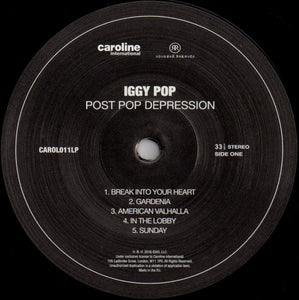 Iggy Pop : Post Pop Depression (LP, Album)