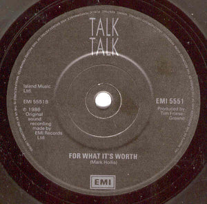 Talk Talk : Living In Another World (7", Single)