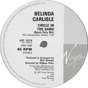 Belinda Carlisle : Circle In The Sand (12", Single)