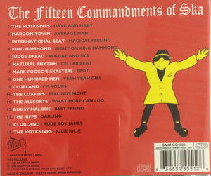 Various : The Fifteen Commandments Of Ska (CD, Comp, RE)