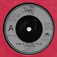 Load image into Gallery viewer, The Jam : Down In The Tube Station At Midnight (7")
