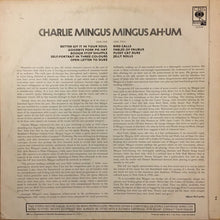Load image into Gallery viewer, Charlie Mingus* : Mingus Ah-Um (LP, Album, Mono, RE)
